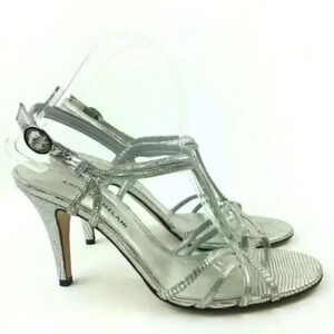 New Antonio Melani Heels 8.5 Dazzle Leather